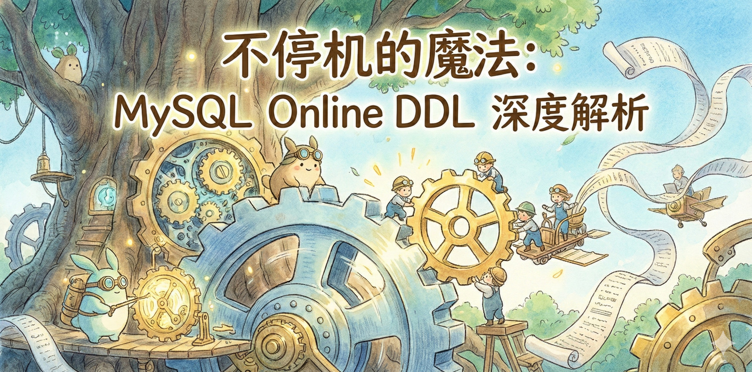 MySQL 底层原理丨Online DDL 封面